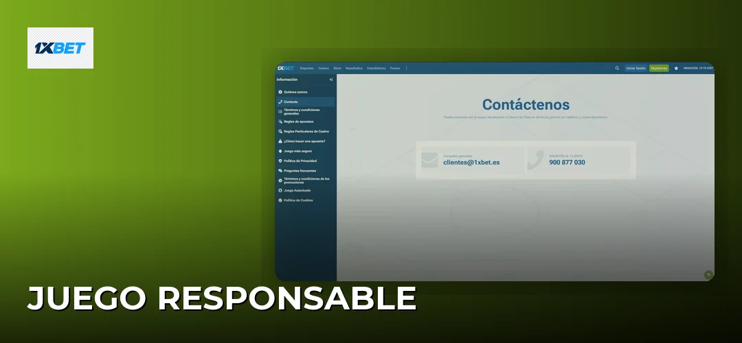 Juego Responsable