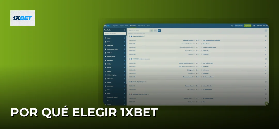 Por Qué Elegir 1xBet